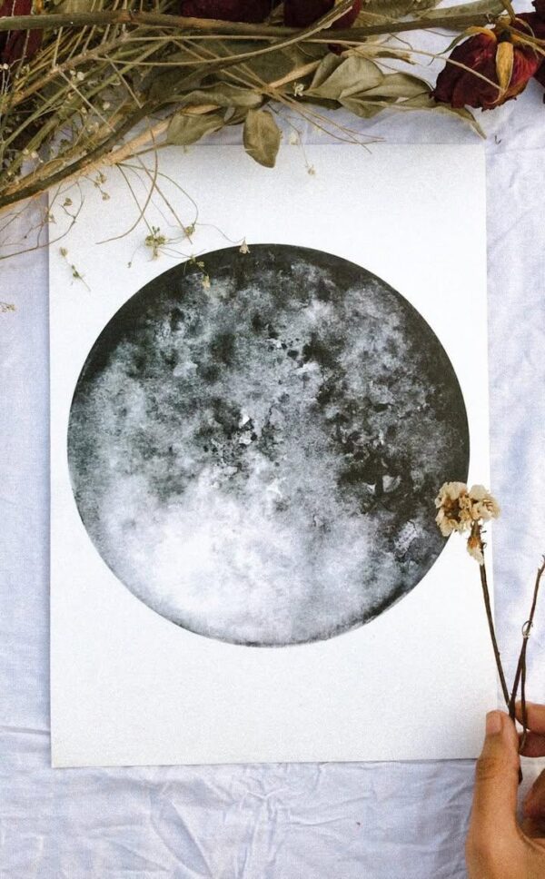 Lunar Art Print – Moon Wall Art for Home Décor - Image 2