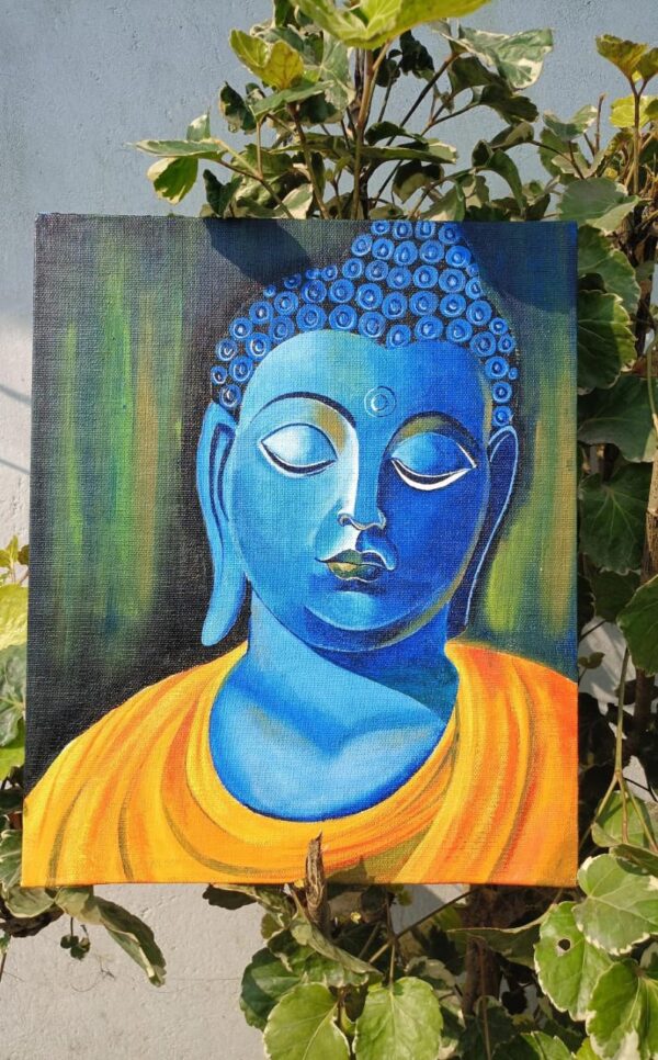 Buddha Painting (Handmade Canvas Art)